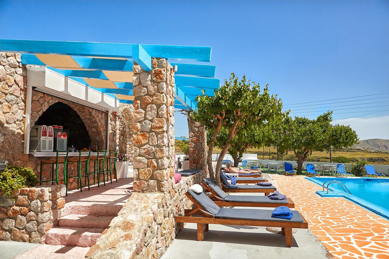 Zorbas Hotel Santorini Pýrgos Екстериор снимка